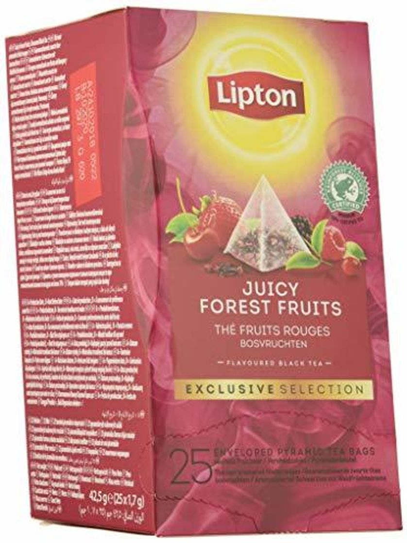 Productos Lipton Selección Exclusiva Té Negro Frutos Del Bosque