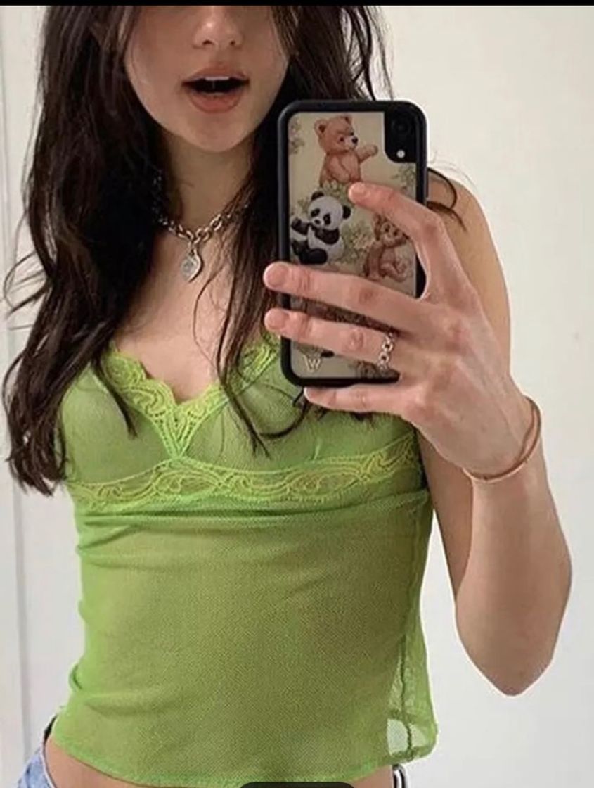 Social Camiseta de estilo de vintage  con tirantes finos 🔥🌺