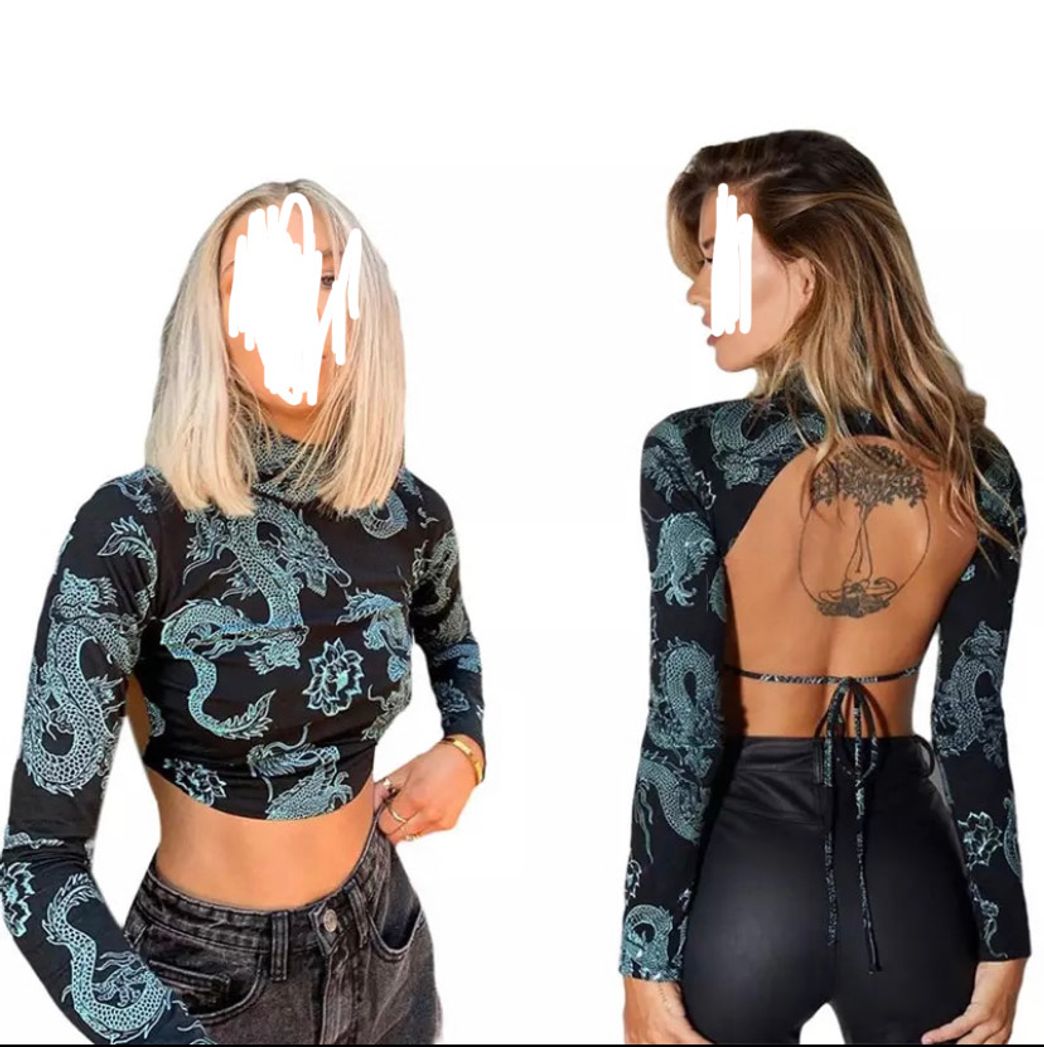 Social Camiseta estampado de dragón por solo 2€ ‼️