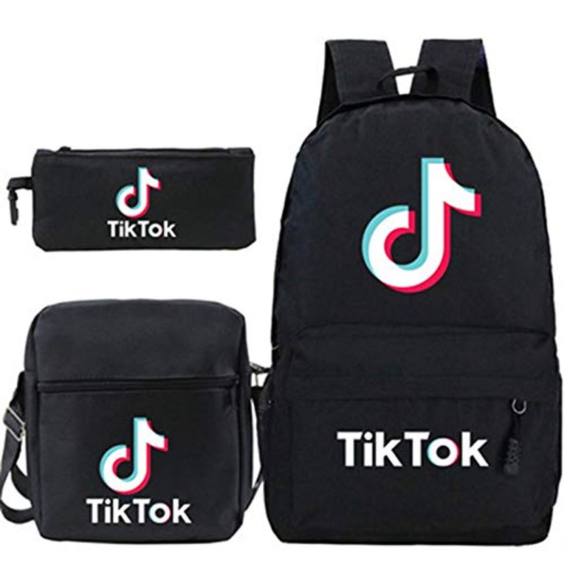 Fashion YIFANYUN TiKToK Tres Grupos de Estudiantes Masculinos y Femeninos Mochila Bandolera Bolsa