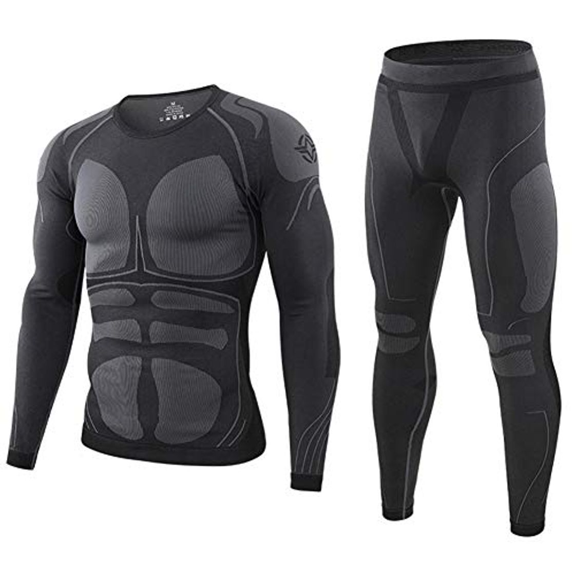 Fashion Ropa Interior Funcional para Deportes Al Aire Libre para Hombres, Conjunto De