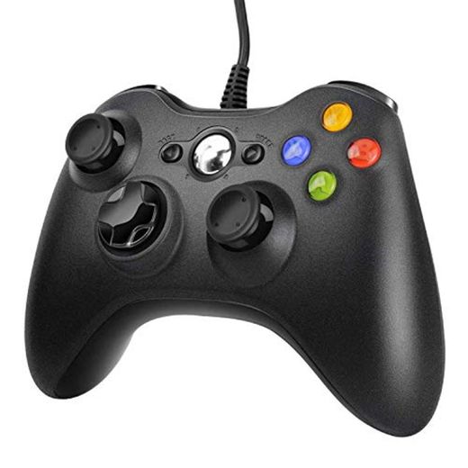 JAMSWALL Xbox 360 Mando de Gamepad, Controlador Mando USB de Xbox 360