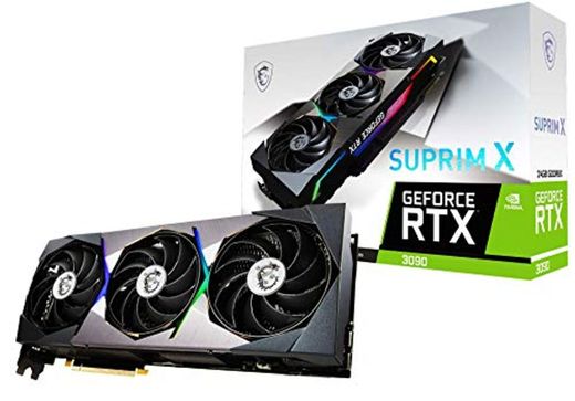 MSI GeForce RTX 3090 SUPRIM X 24G - Tarjeta gráfica Enthusiast
