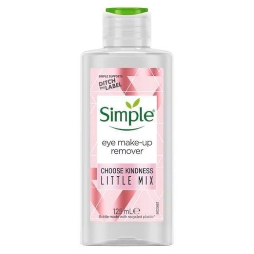 Simple x Little Mix Oil-Free Eye Make-Up Remover 125ml 