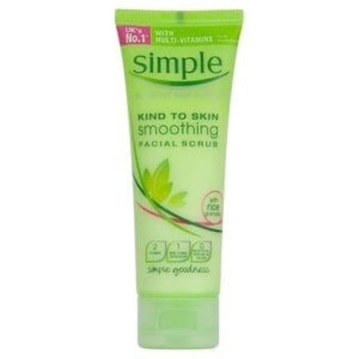 Simple Kind to Skin Smoothing Facial Scrub 75ml | Skin 