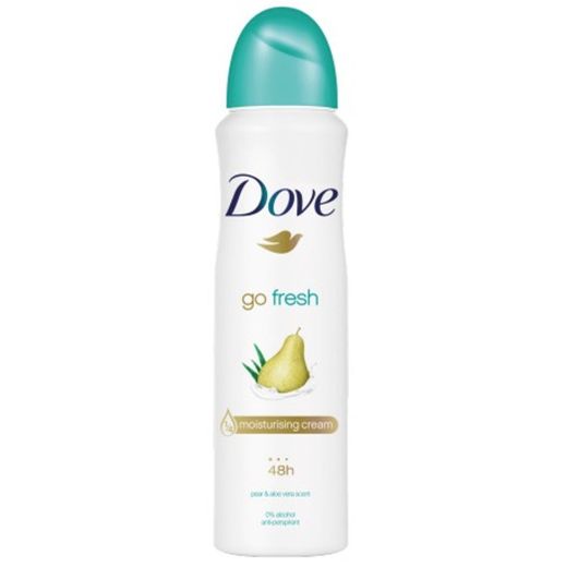 Dove Go Fresh Pear and Aloe Vera Antiperspirant Deodorant Aerosol