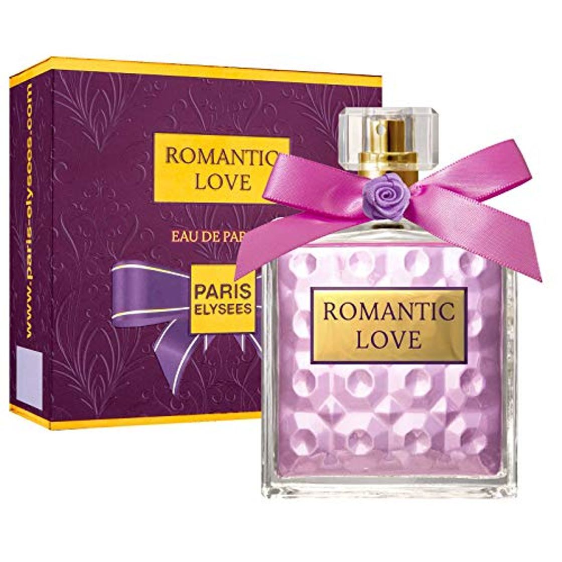 Producto Romantic Love - Eau de parfum para mujer, 100 ml, diseño de