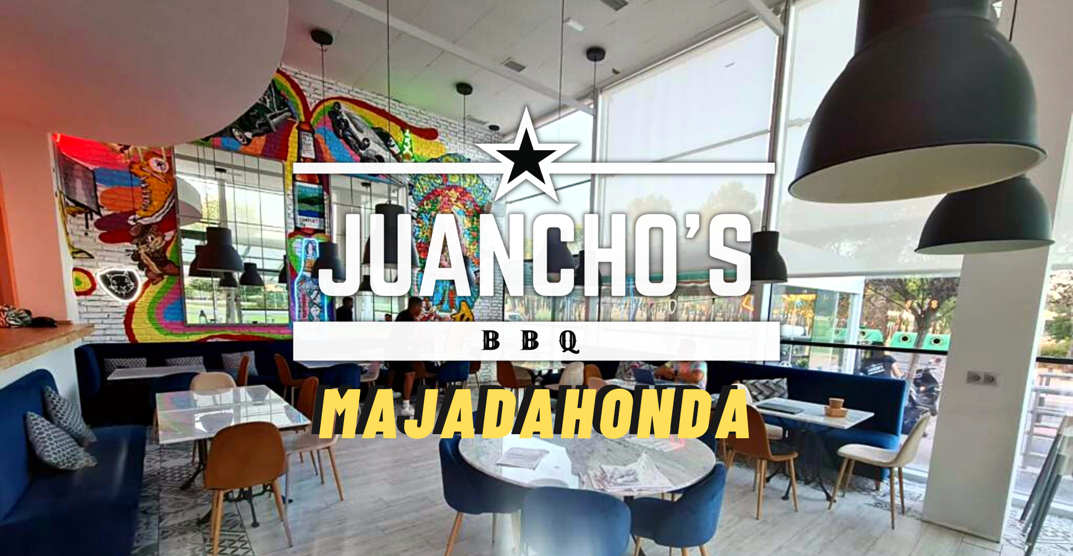Restaurants Juancho's BBQ (Majadahonda) - Hamburguesas en el Monte del Pilar