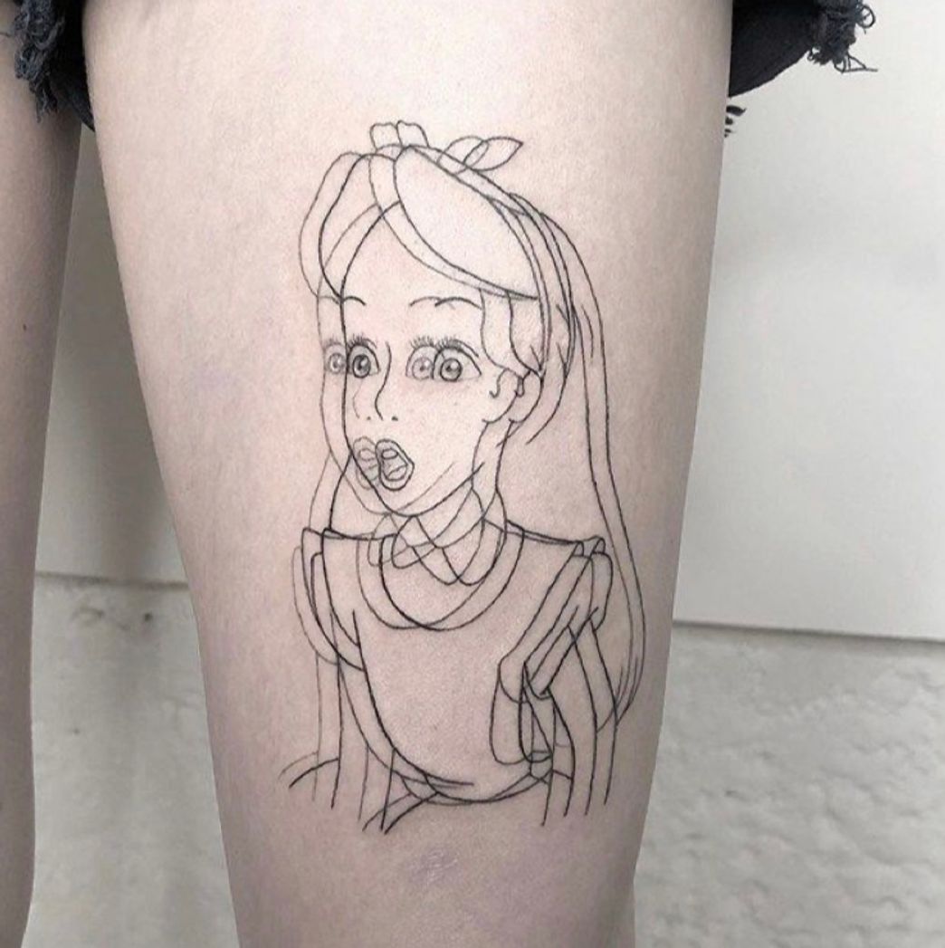 Moda Tatuagem psicodélica