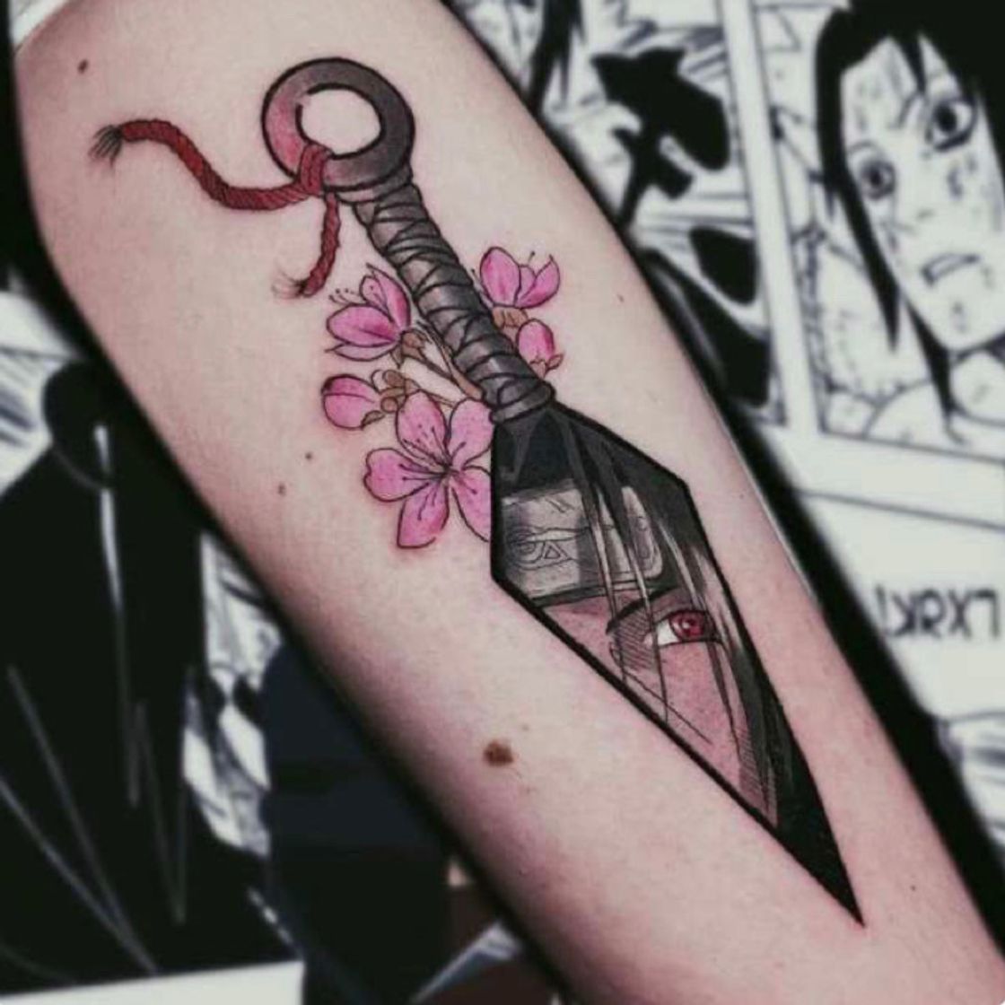 Moda tatuagem anime