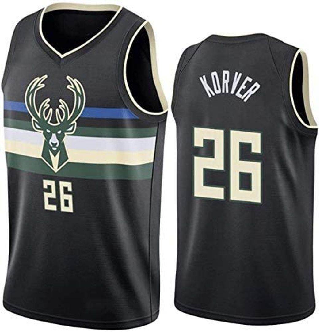 Products Kyle Korver 26# Milwaukee Bucks De La NBA De Baloncesto Jersey, Fresco