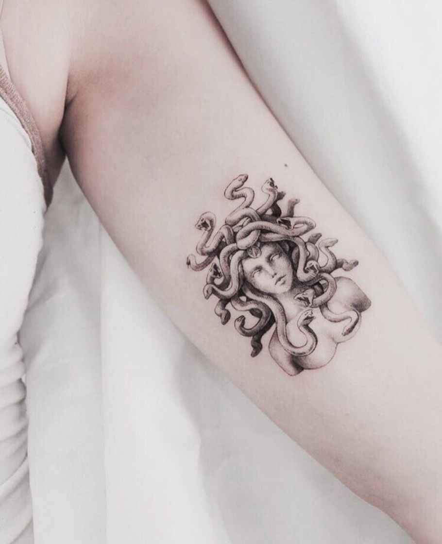 Fashion Tatuagem da medusa 