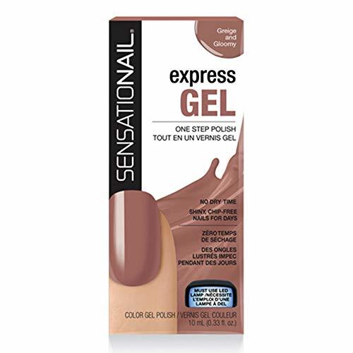 Producto SensatioNail Express Gel Gris y Gloomy