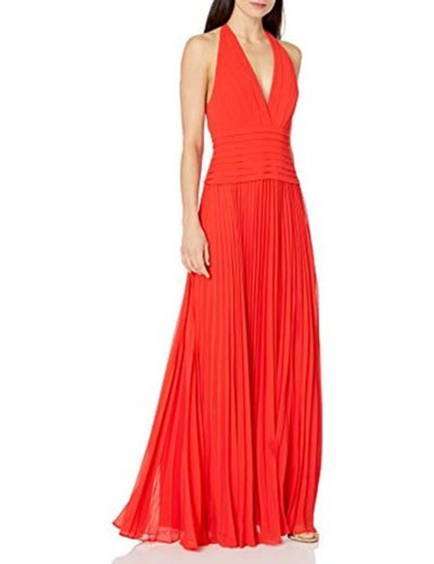 Fashion HALSTON Women's Pleated Georgette Gown at Amazon Women's ...