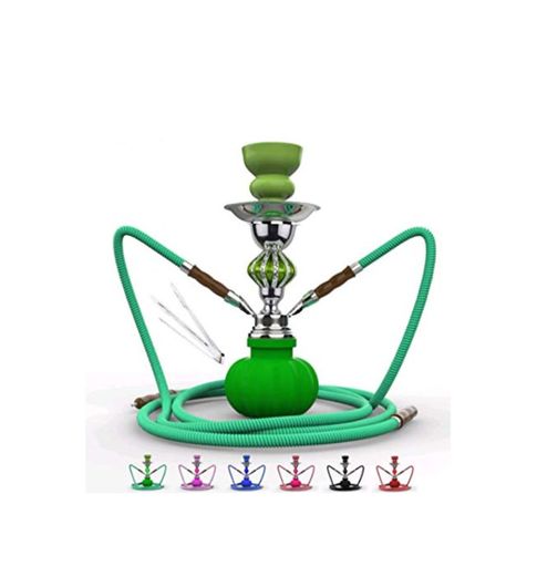 Cachimba JSG.HOOKAH Cachimba De 2 Salidas, Shisha De 28cm De Altura, 2