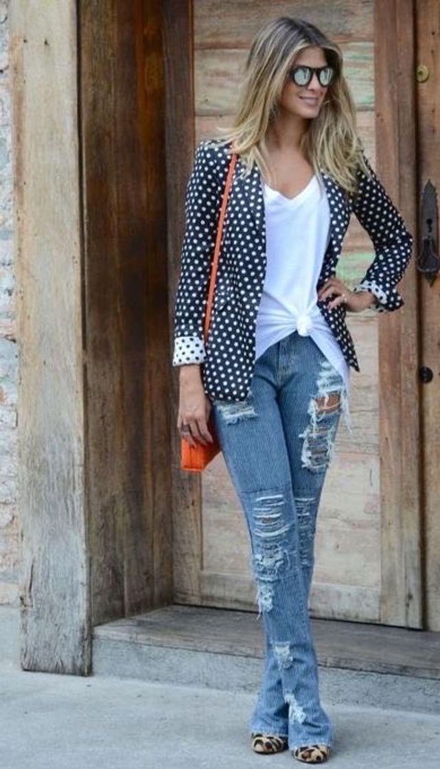 Moda Look com blazer 