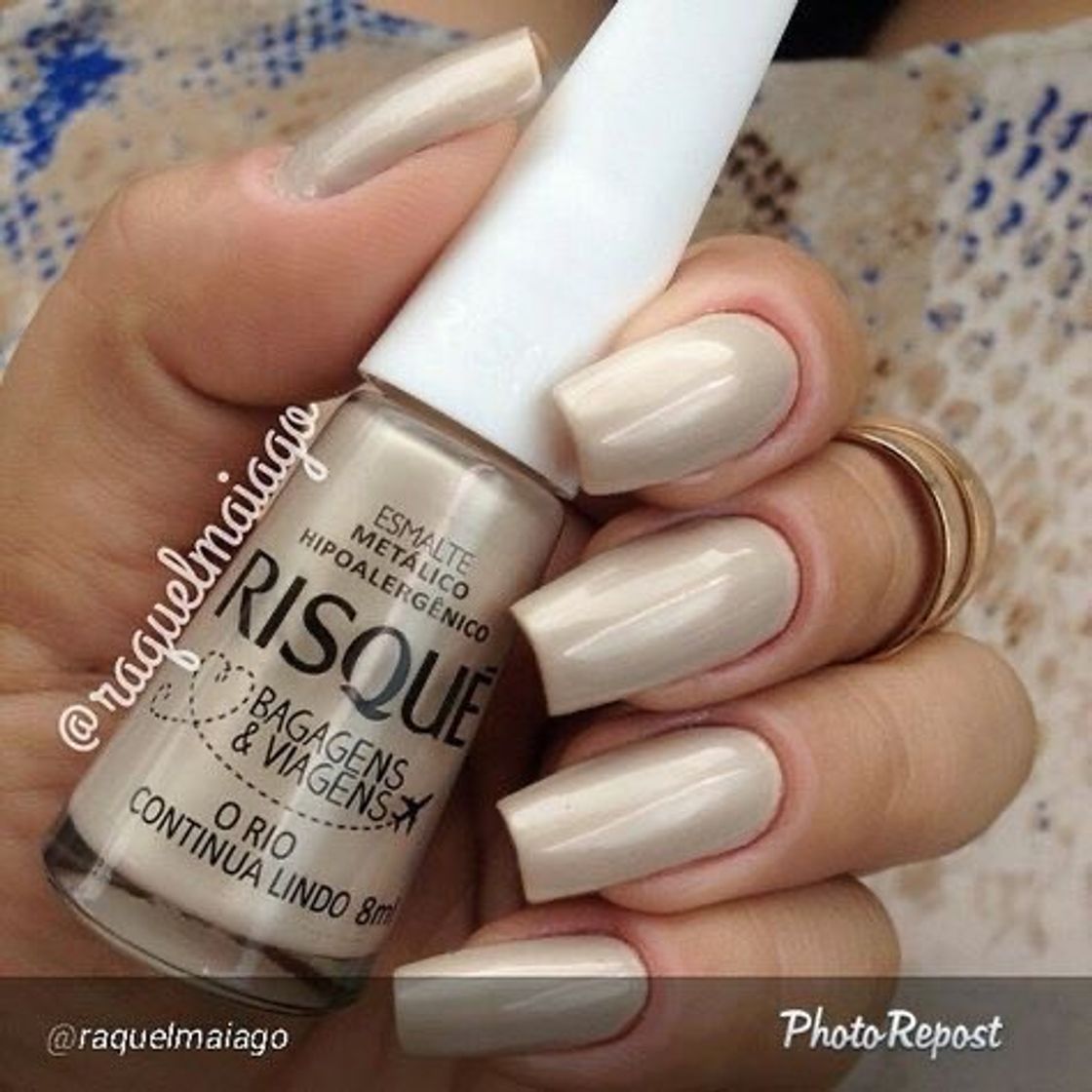 Moda Esmalte Risqué - o rio continua lindo 