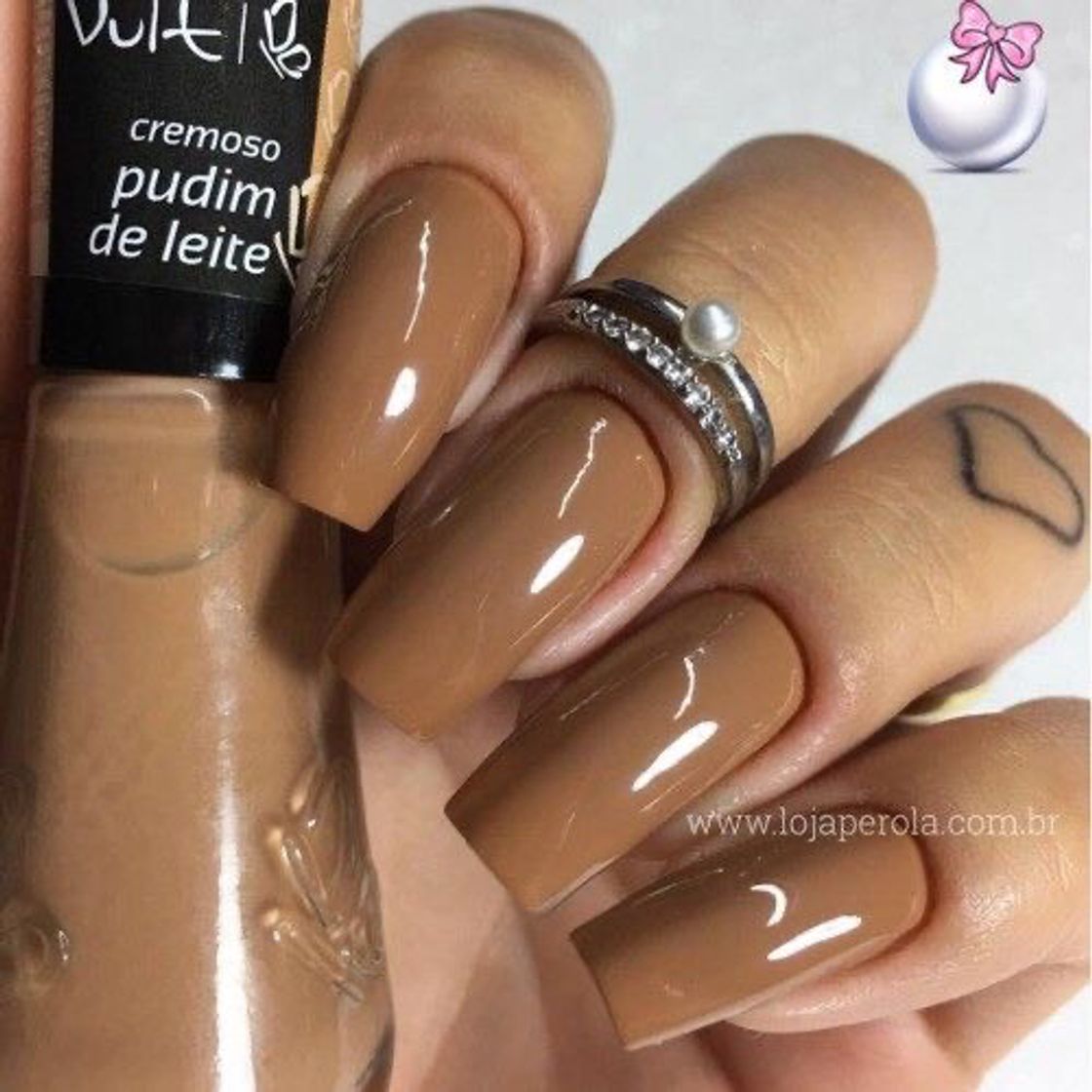 Fashion Esmalte Vult- pudim de leite 