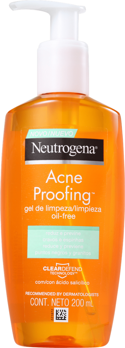 Productos Gel de Limpeza Neutrogena Acne Proofing