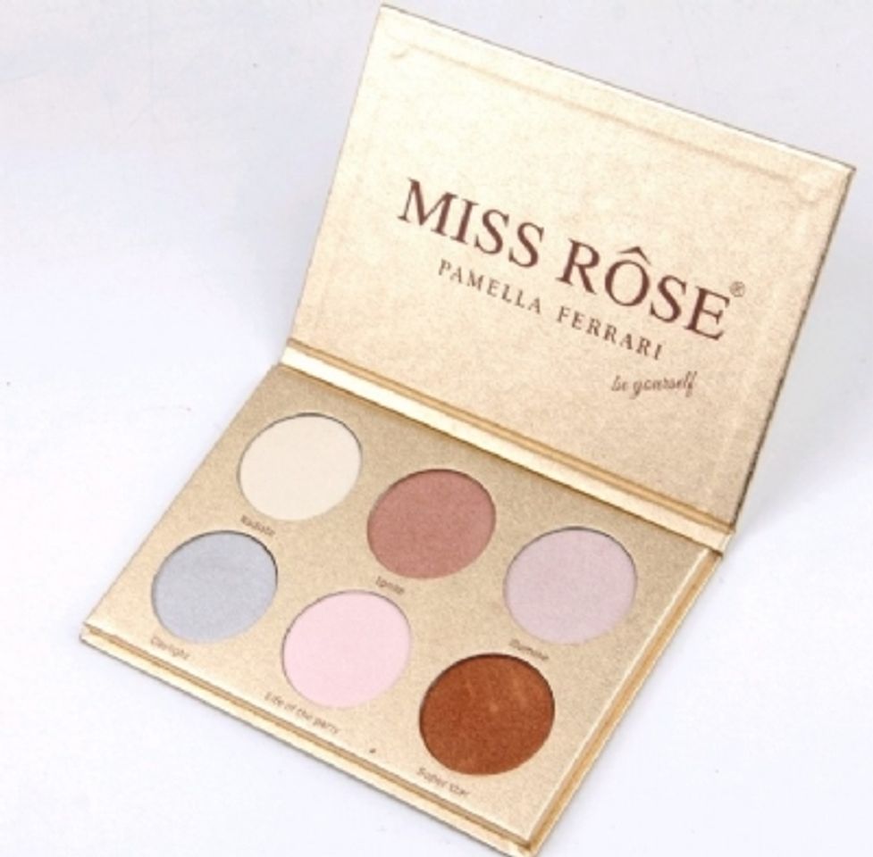 Productos Miss Rôse Paleta de Iluminador Pamella Ferrari Be Yourself