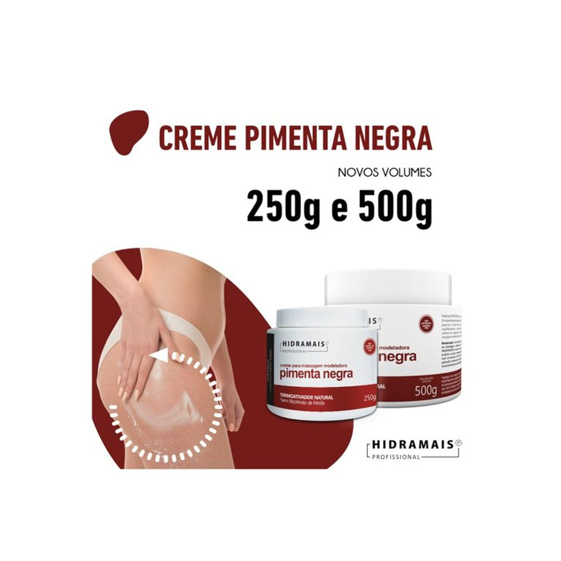 Productos Creme Termoativado Hidramais