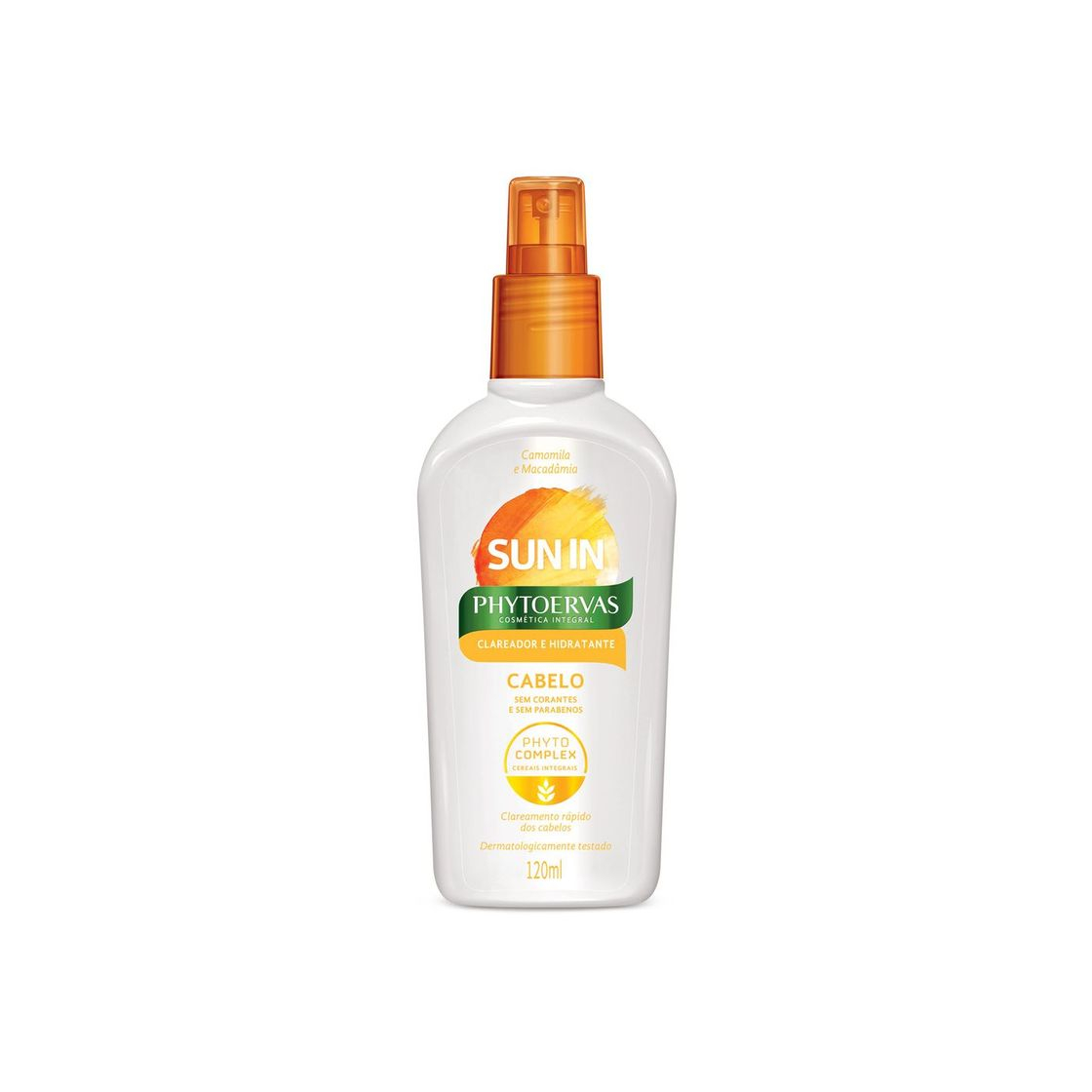 Productos Clareador e Hidratante Capilar Sun In Phytoervas 120ml