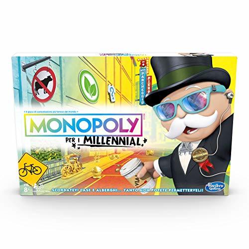 Producto Hasbro Monopoly- Juego Monopoly para los Mileníales