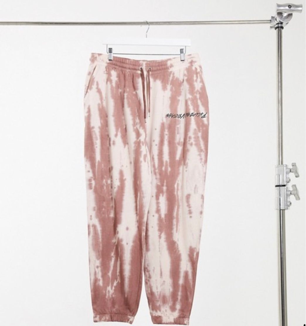 Fashion Pantalon rosa tie die asos