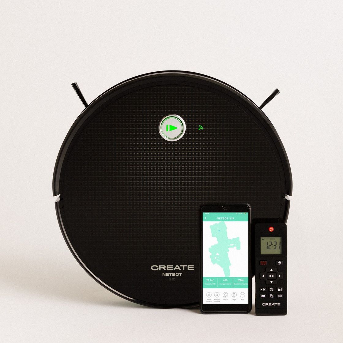 Social NETBOT S15 2.0 - Robot Aspirador Friegasuelos NUEVA APP - Ikohs