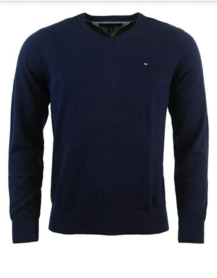 Fashion Sueter de caballero cuello V. Tommy Hilfiger 