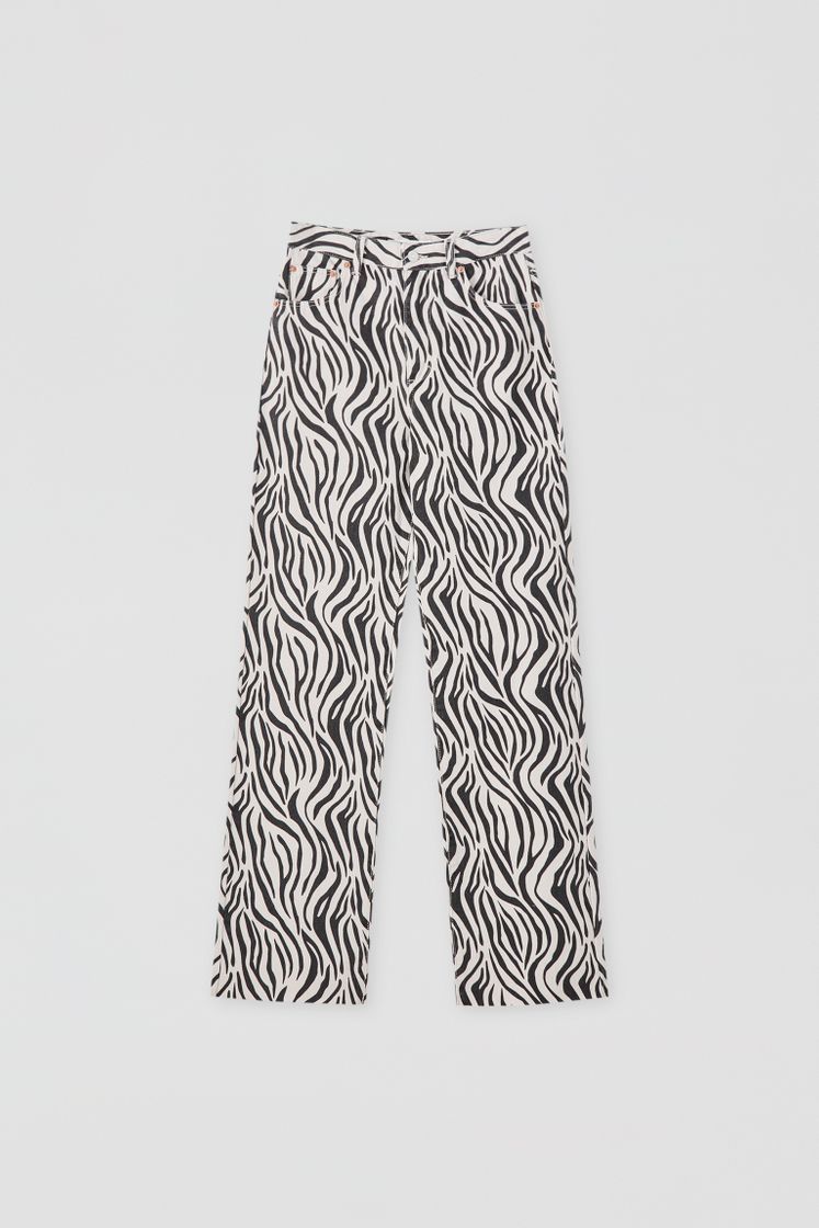 Fashion Straight fit zebra print trousers - PULL&BEAR