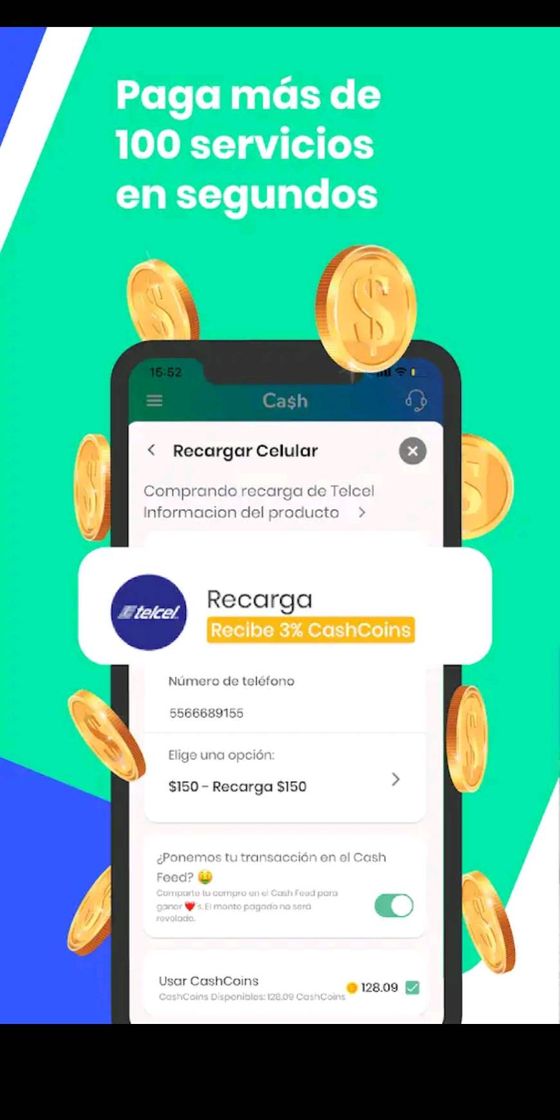 App Hola cash la mejor app para tus recargas y pagos de servicio