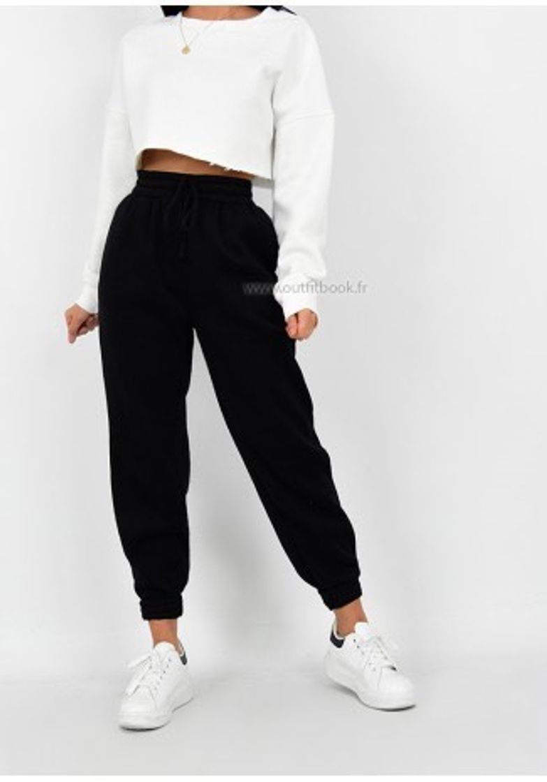 Social Black jogger