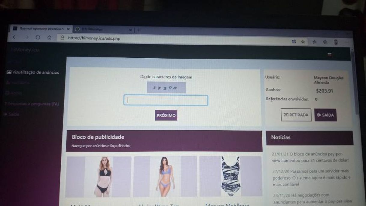 Moda Ganhe dinheiro digitando códigos 