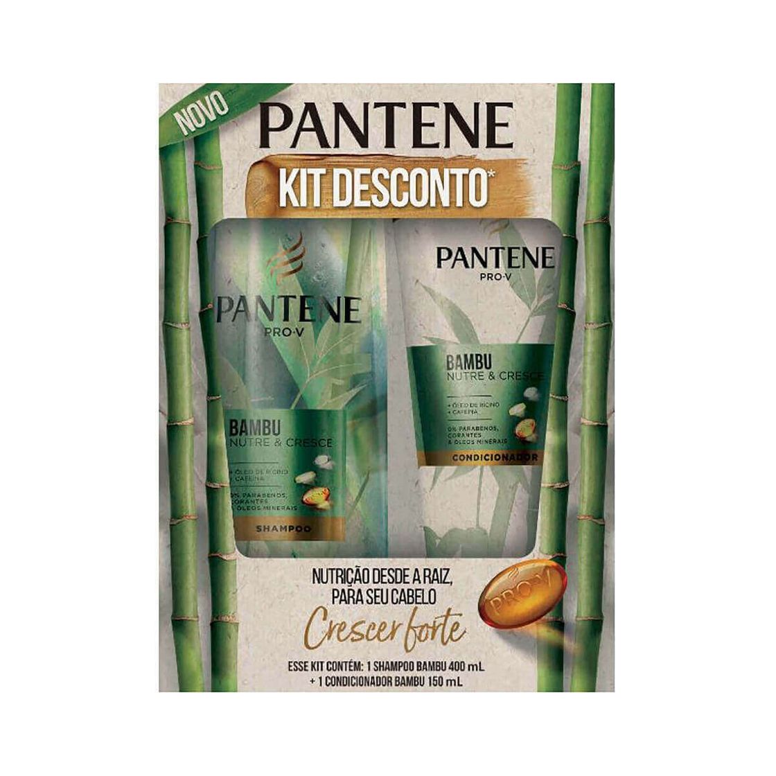 Moda Kit pantene Bambu , ótimo para crescimento do cabelo...