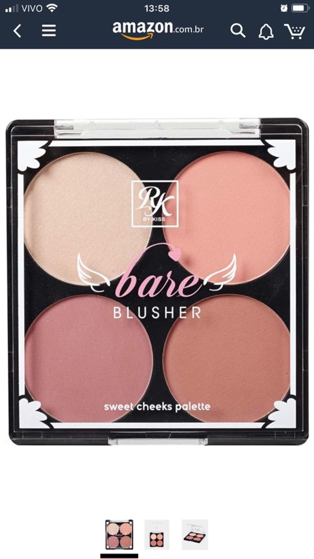 Moda Bare Blush Baring, Rk By Kiss