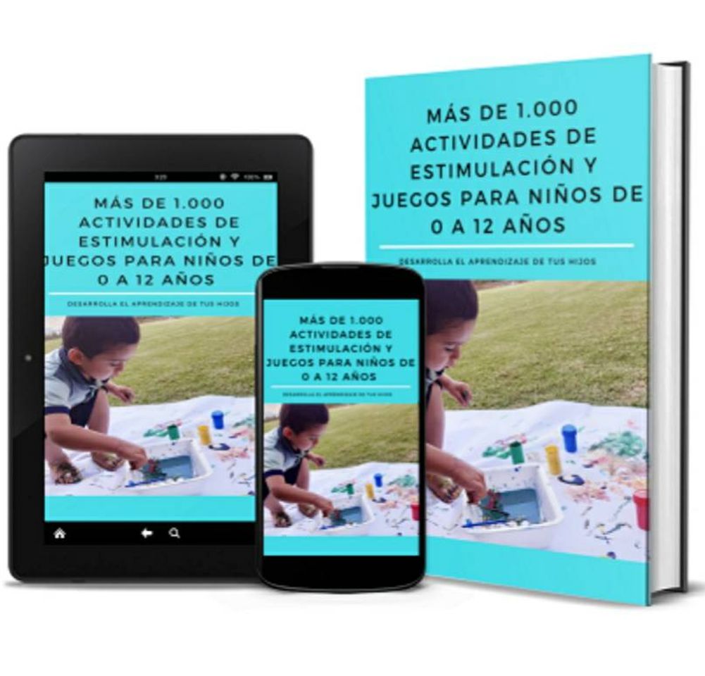 Ebook con más de 1000 Actividades para niños de 0 a 12 años.