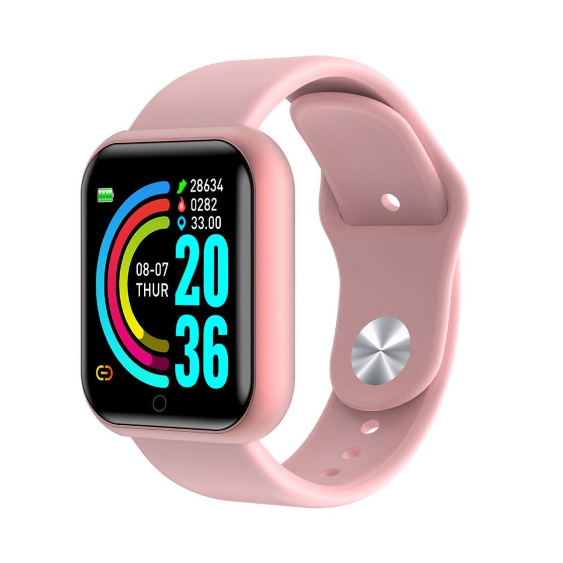 Social Relógio Smartwatch Y68 D20 bluetooth