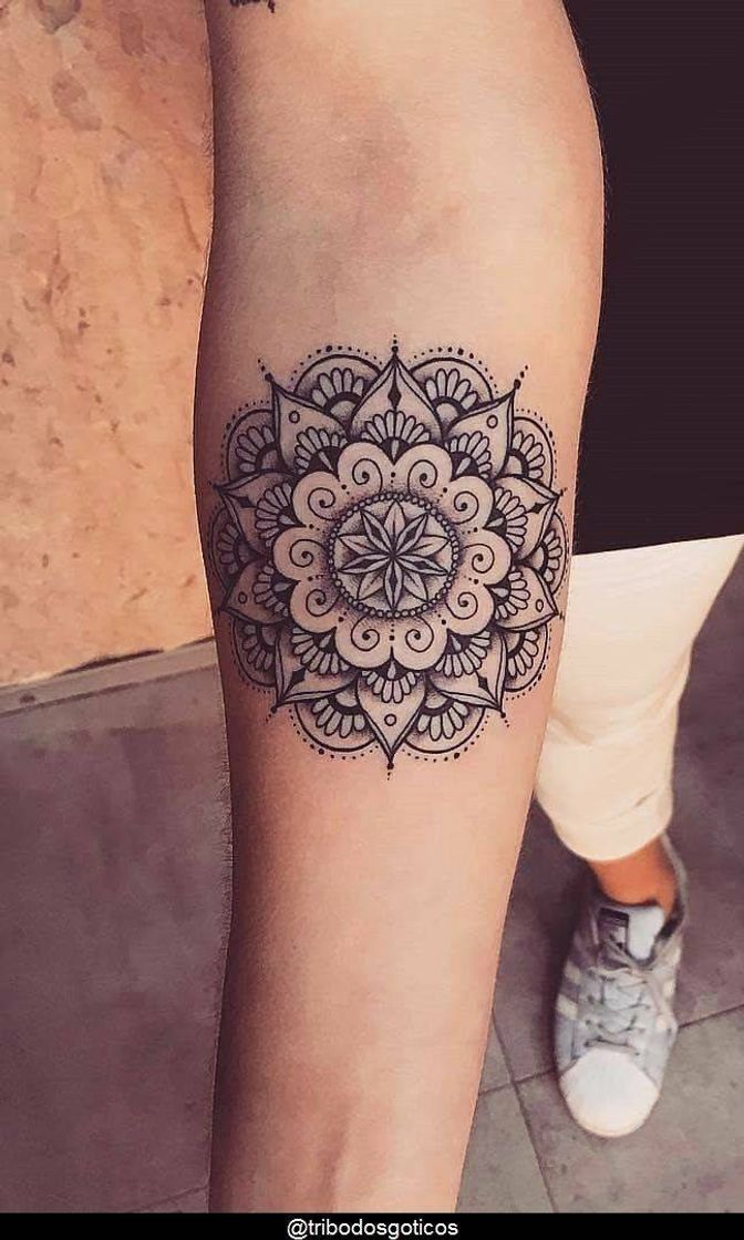 Moda Tatuagem mandala