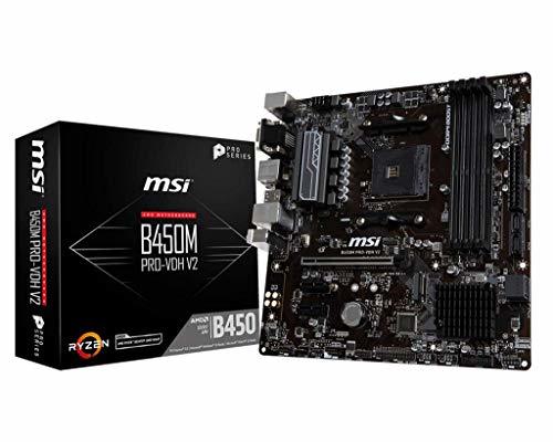 Electrónica MSI B450M Pro-VDH V2 AM4 7A38-027R