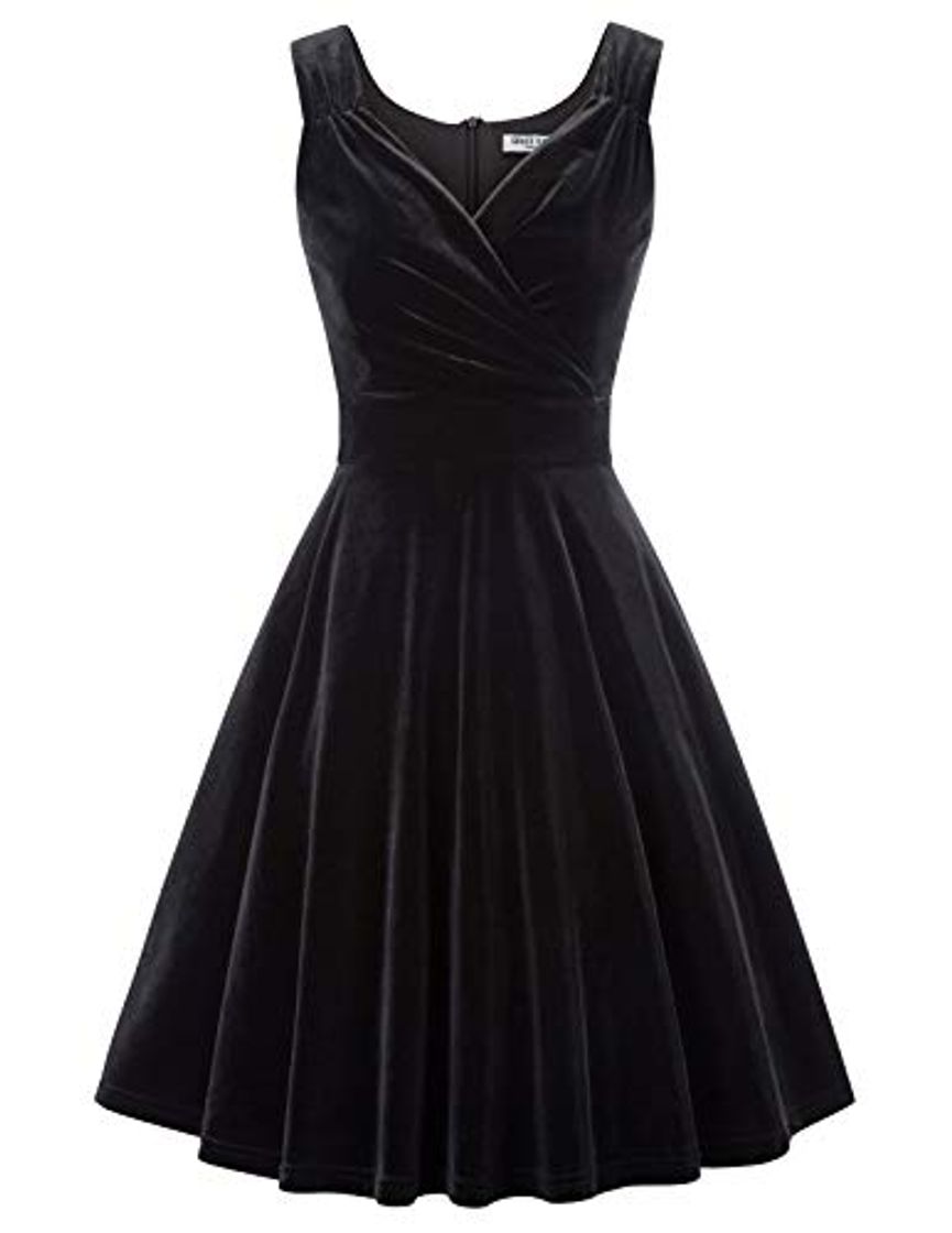 Producto GRACE KARIN Mujer Vestido Elegante Años 50 Vestido de Mujeres Rockabilly Clásico