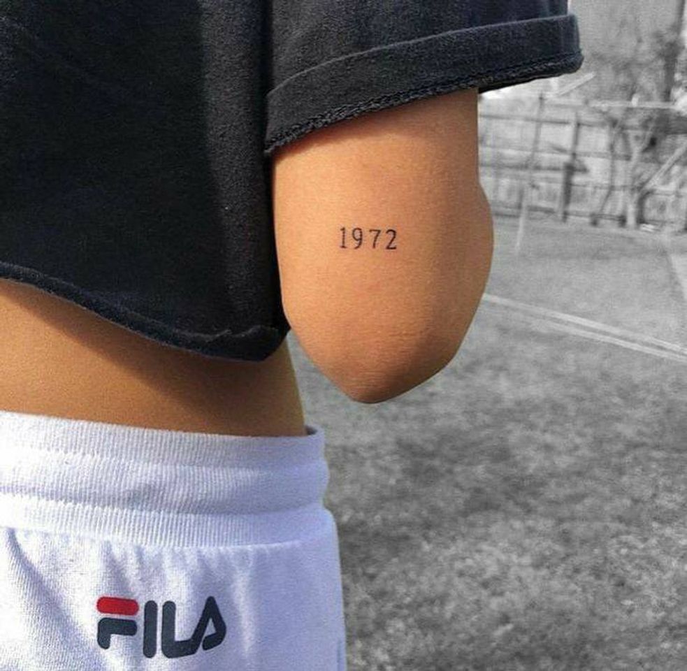 Moda Tatoo com data