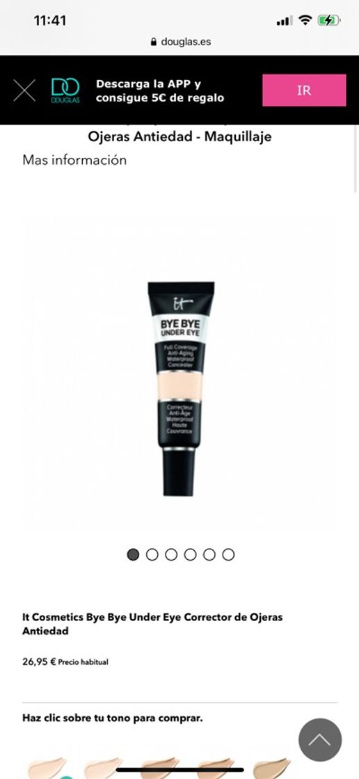 Social It Cosmetics Bye Bye Under Eye Corrector de Ojeras Antiedad