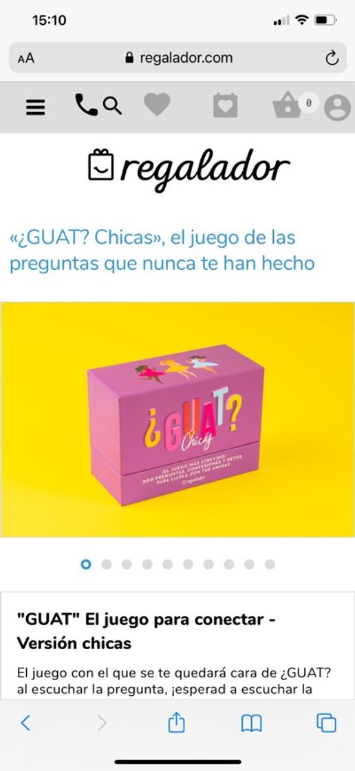 Producto ¿GUAT? Chicas»