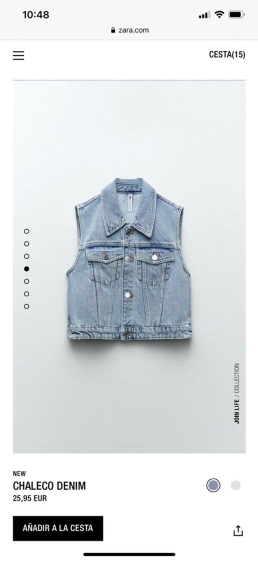 Producto CHALECO DENIM