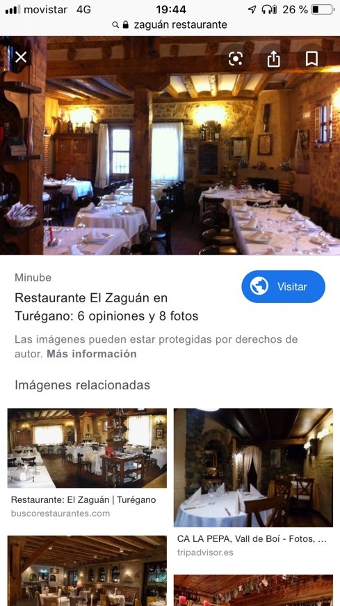 Restaurantes Zaguán