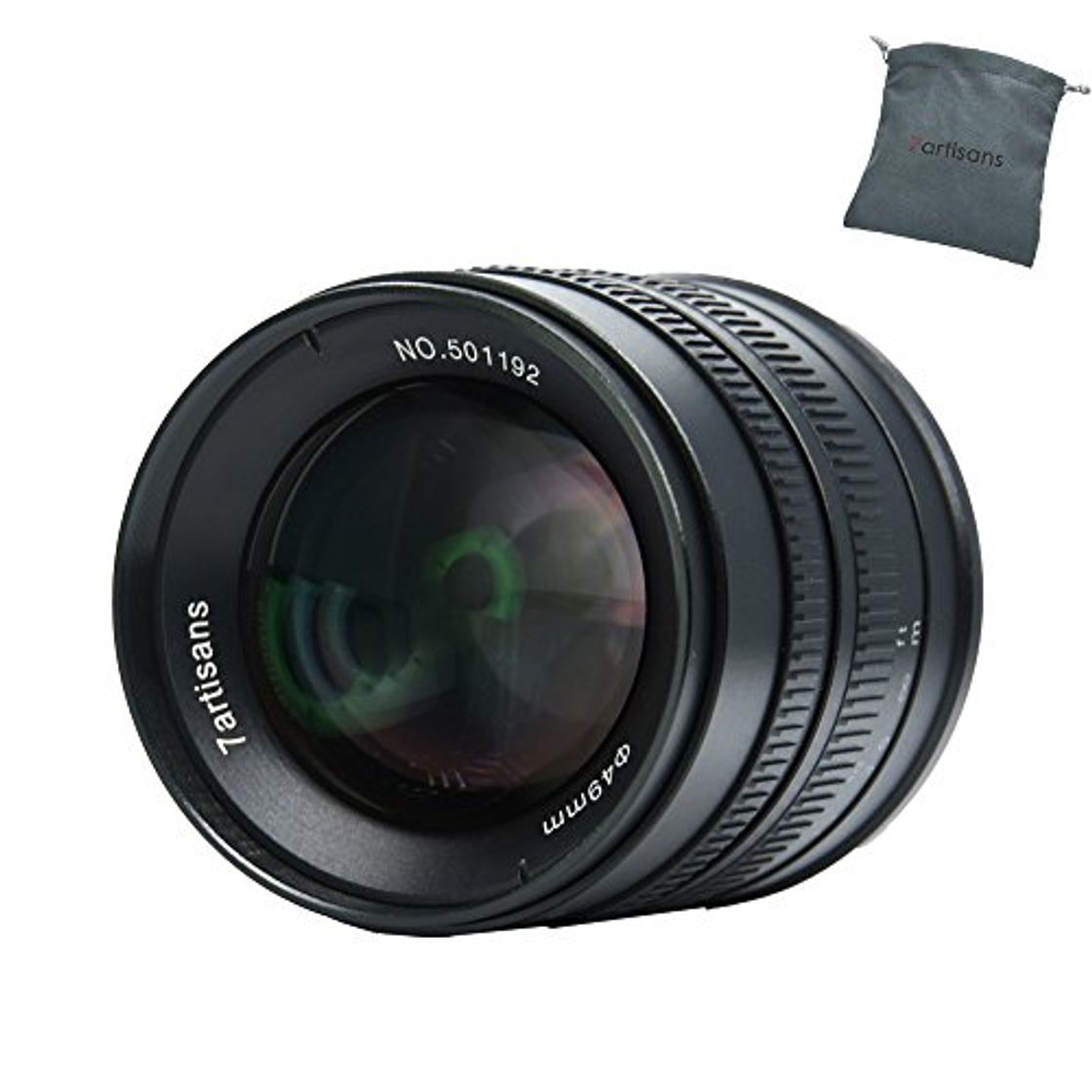 Social 7artisans 55 mm F1.4 APS-C Lente Fija de Enfoque Manual Prime Focus