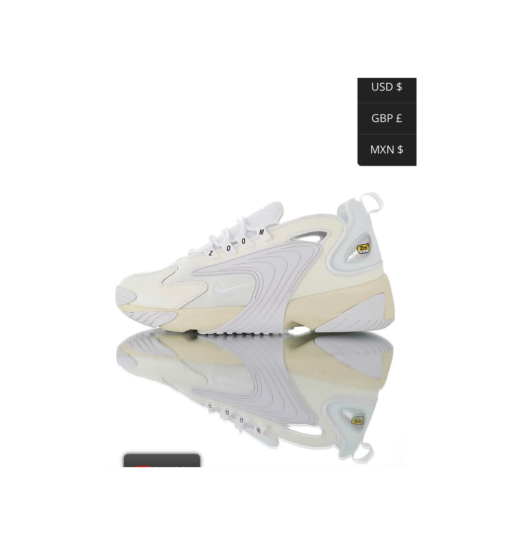 Fashion NIKE ZOOM 2K Blancas Beige – InterZapas