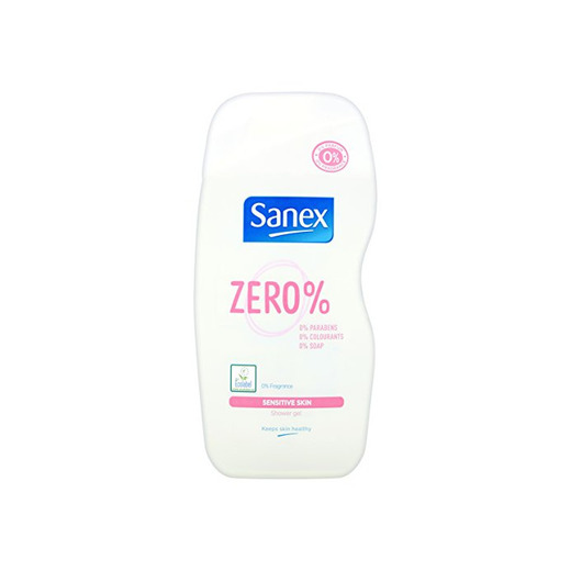 Sanex Gel de ducha hipoalergénico 0% para pieles sensibles 500 ml