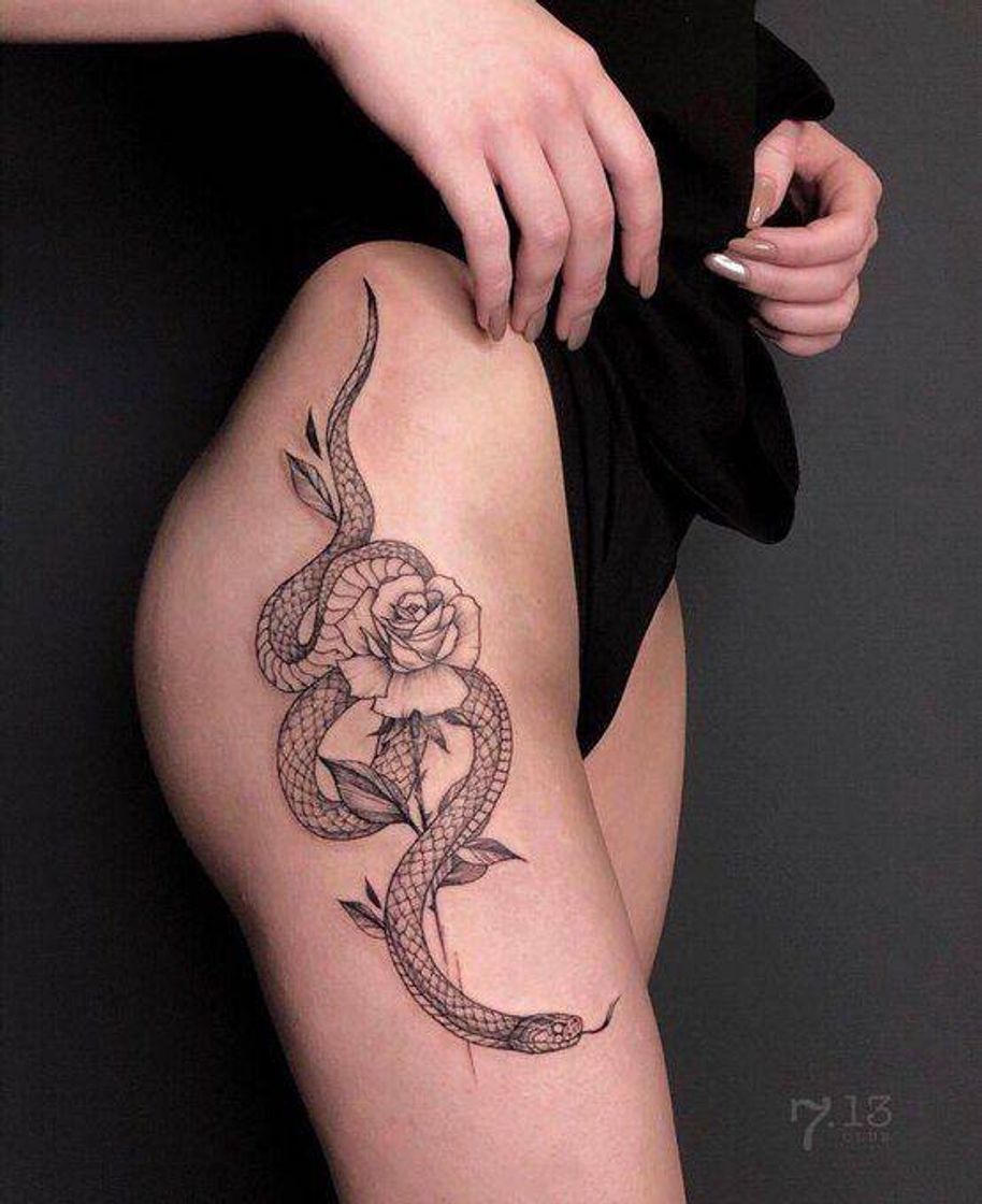 Moda Tatuagem serpente